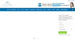 Desktop Screenshot of personaleyes.com.au